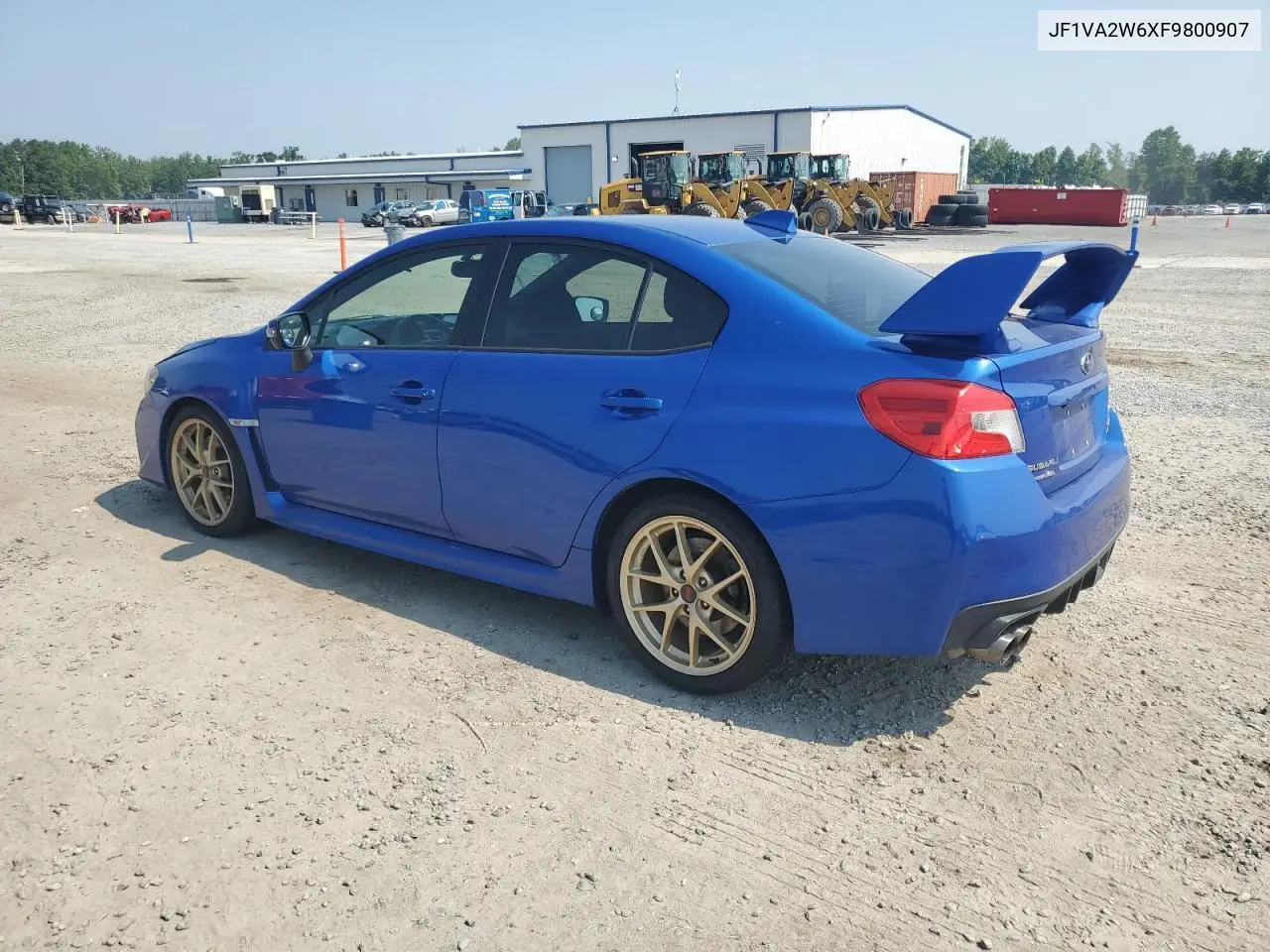 2015 Subaru Wrx Sti Launch Edition VIN: JF1VA2W6XF9800907 Lot: 61059575