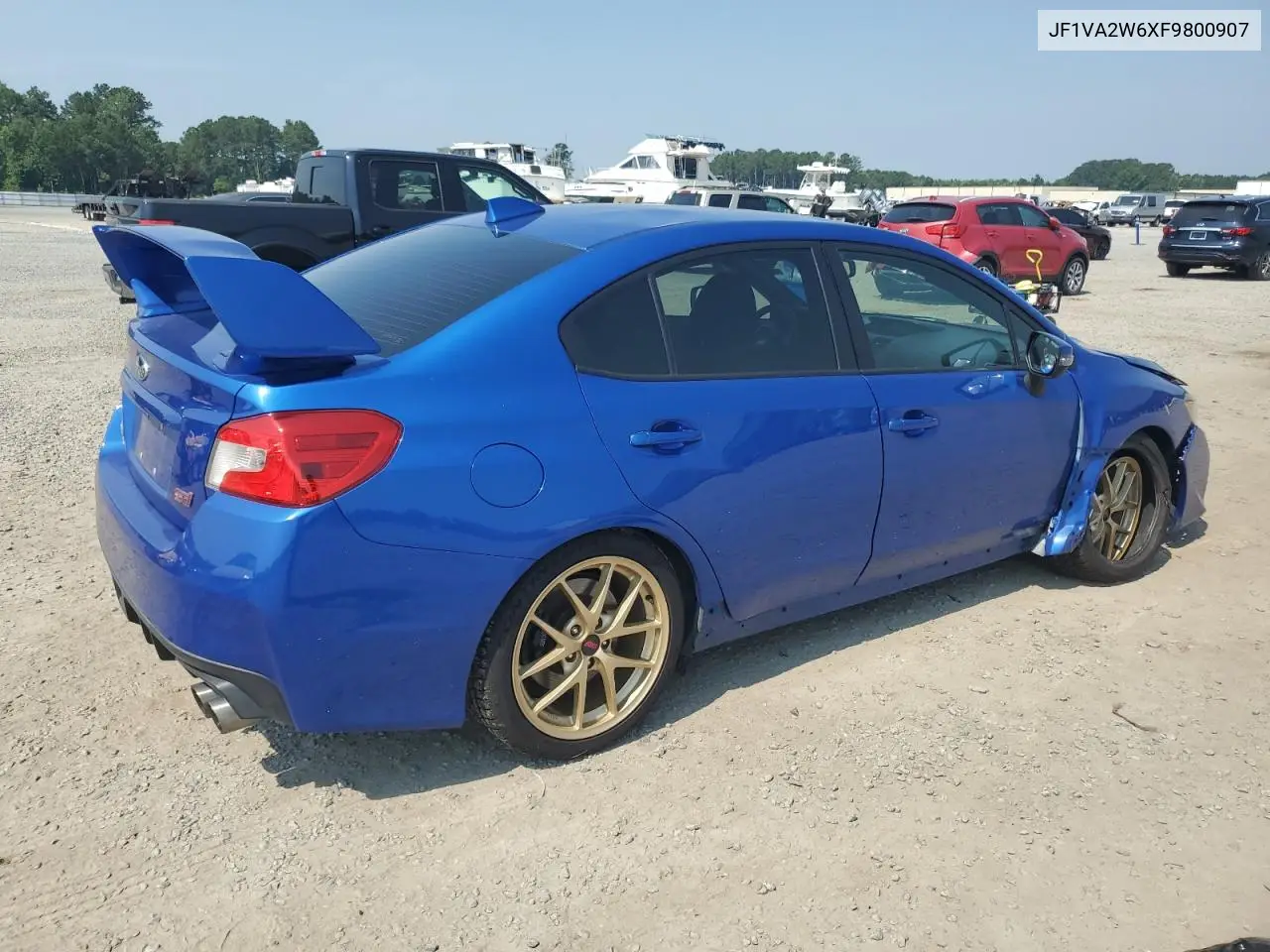 2015 Subaru Wrx Sti Launch Edition VIN: JF1VA2W6XF9800907 Lot: 61059575