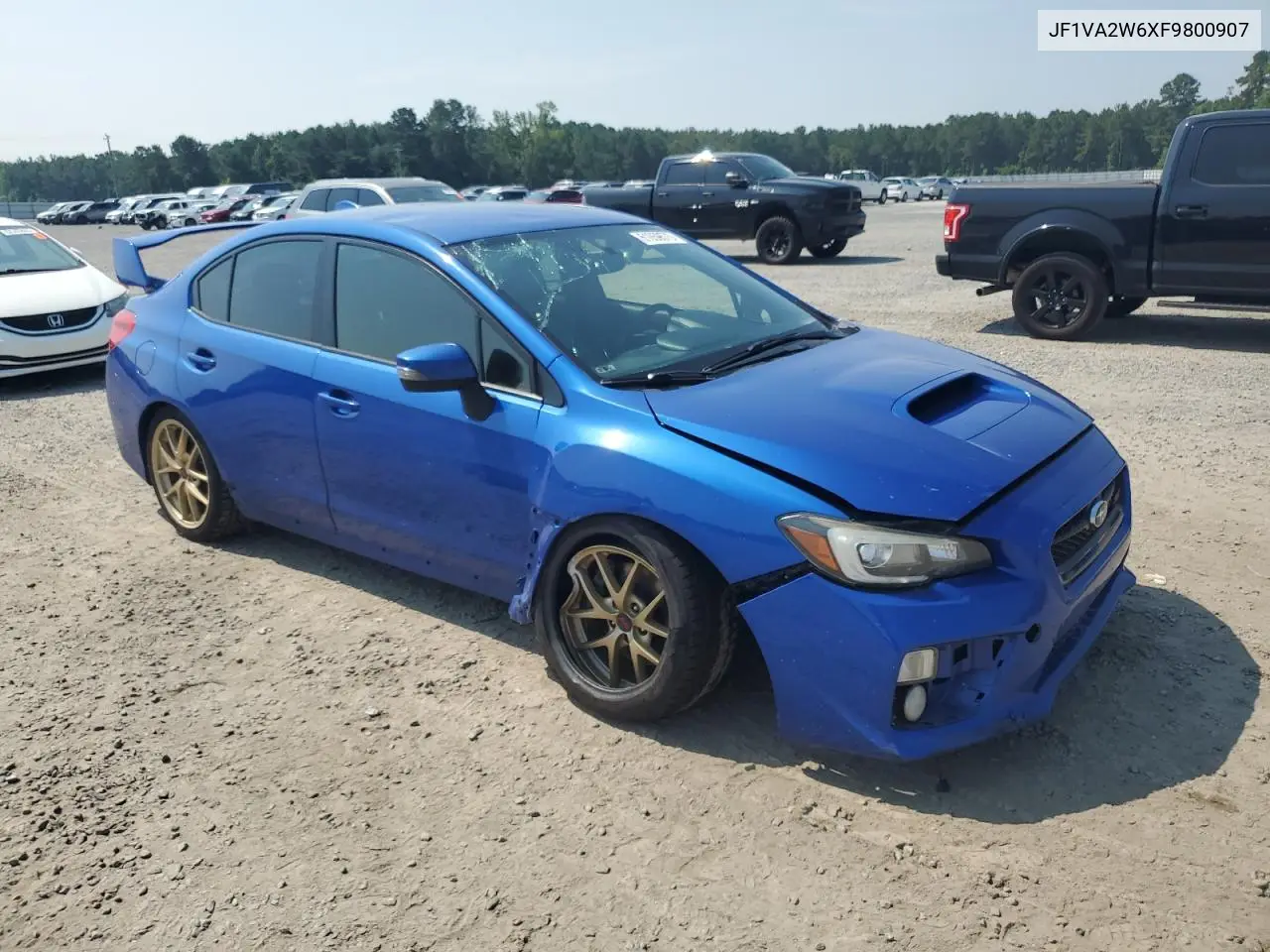 2015 Subaru Wrx Sti Launch Edition VIN: JF1VA2W6XF9800907 Lot: 61059575