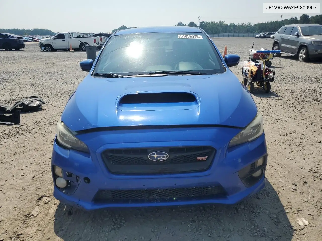 2015 Subaru Wrx Sti Launch Edition VIN: JF1VA2W6XF9800907 Lot: 61059575