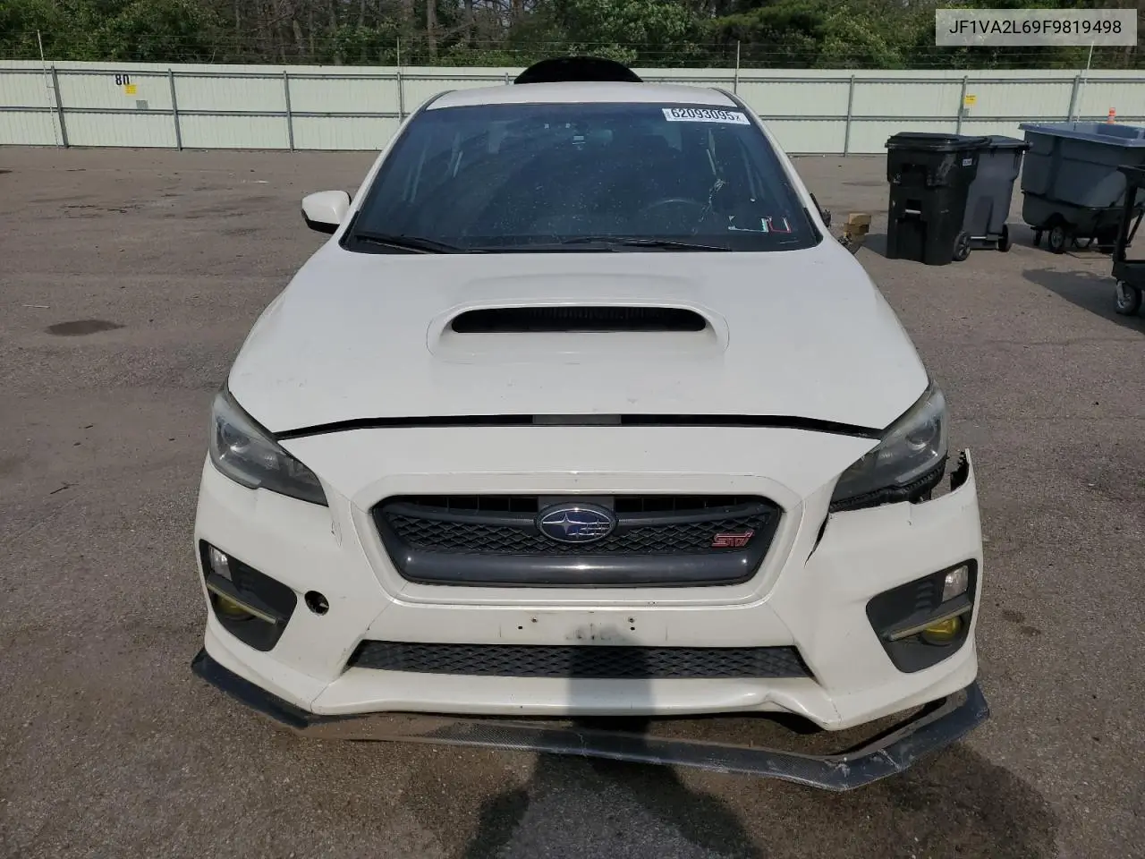 2015 Subaru Wrx Sti VIN: JF1VA2L69F9819498 Lot: 62093095