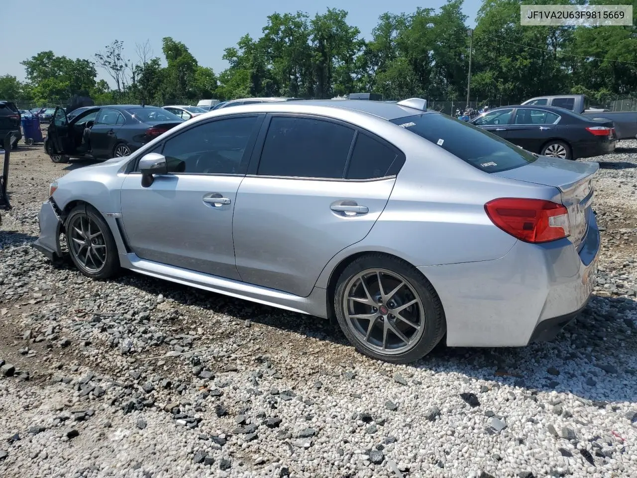 2015 Subaru Wrx Sti Limited VIN: JF1VA2U63F9815669 Lot: 62473315