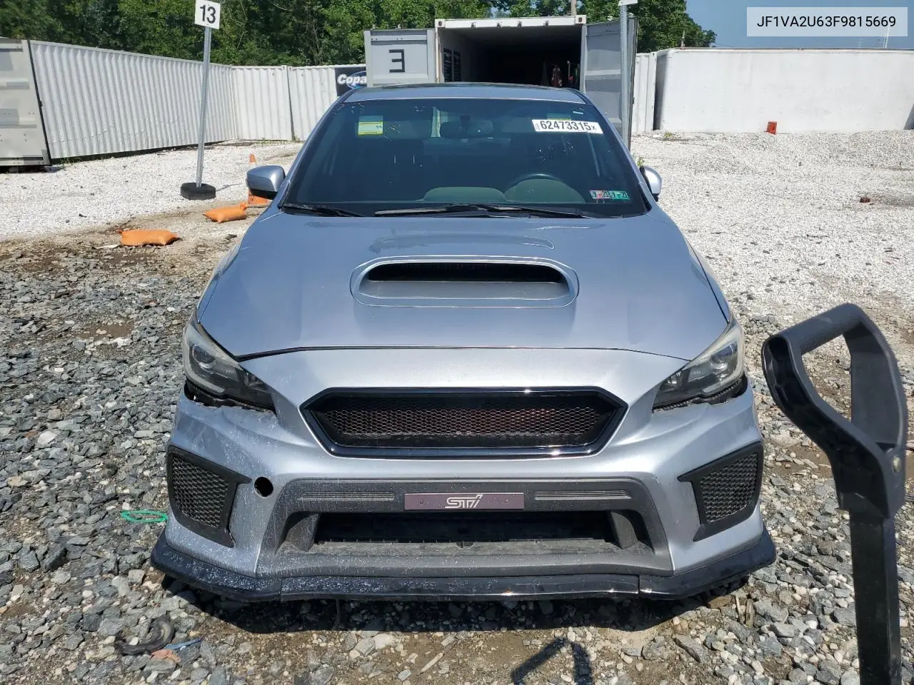 2015 Subaru Wrx Sti Limited VIN: JF1VA2U63F9815669 Lot: 62473315