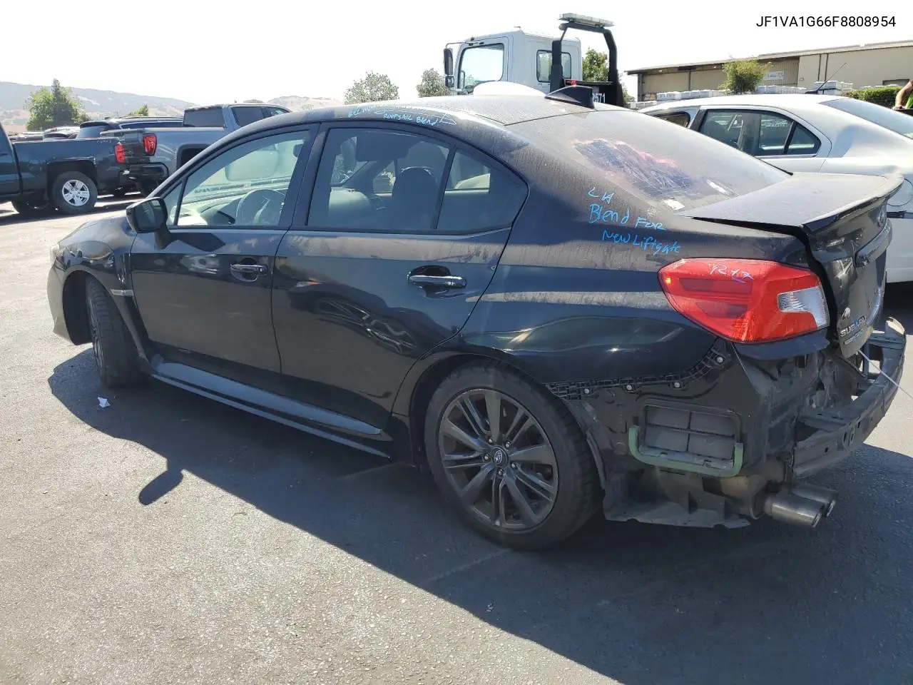 2015 Subaru Wrx Limited VIN: JF1VA1G66F8808954 Lot: 62614525