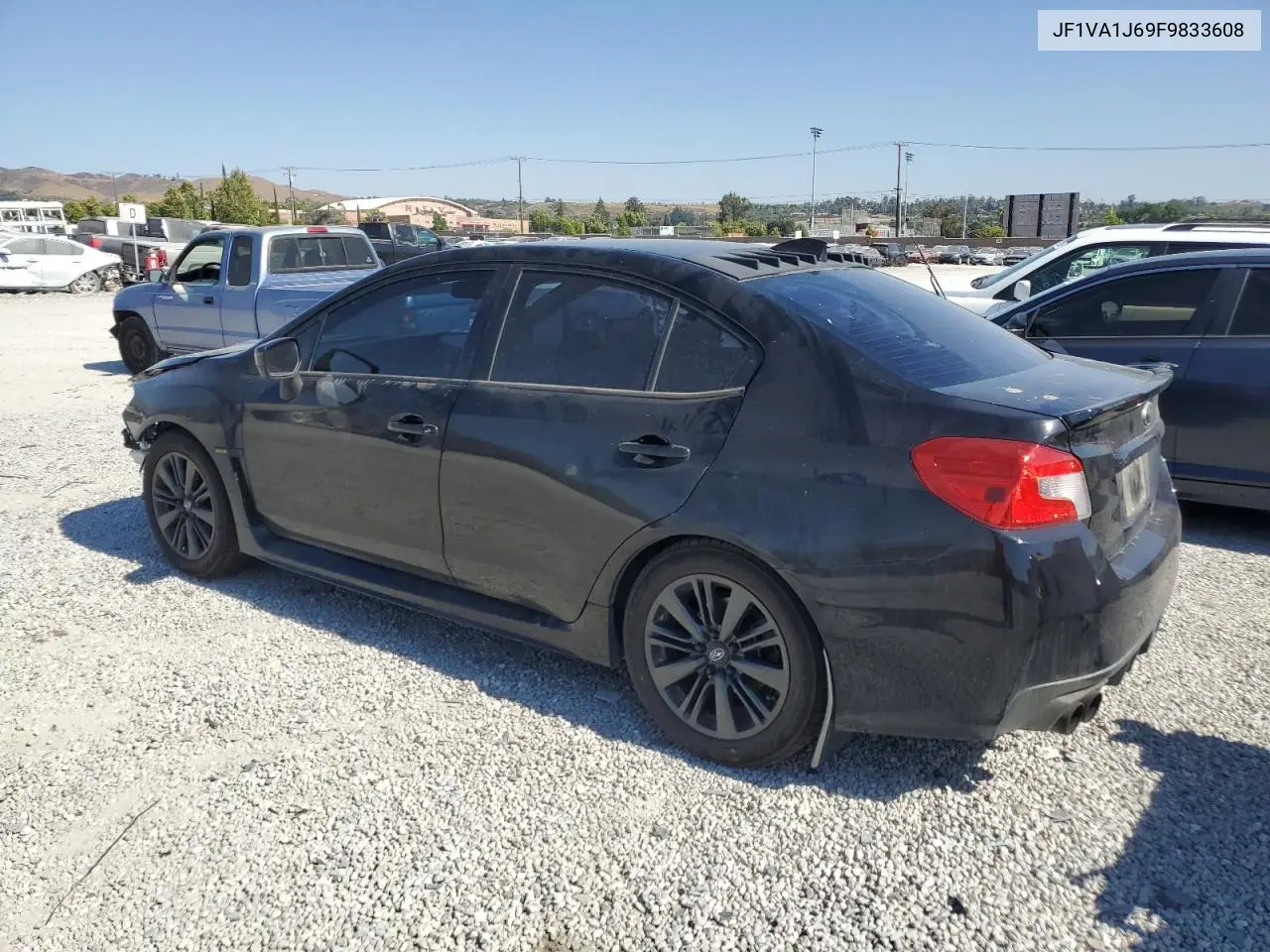 2015 Subaru Wrx Limited VIN: JF1VA1J69F9833608 Lot: 62781825