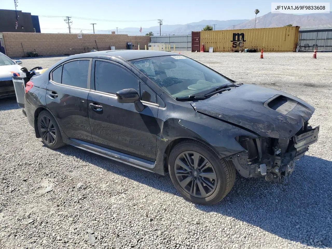 2015 Subaru Wrx Limited VIN: JF1VA1J69F9833608 Lot: 62781825