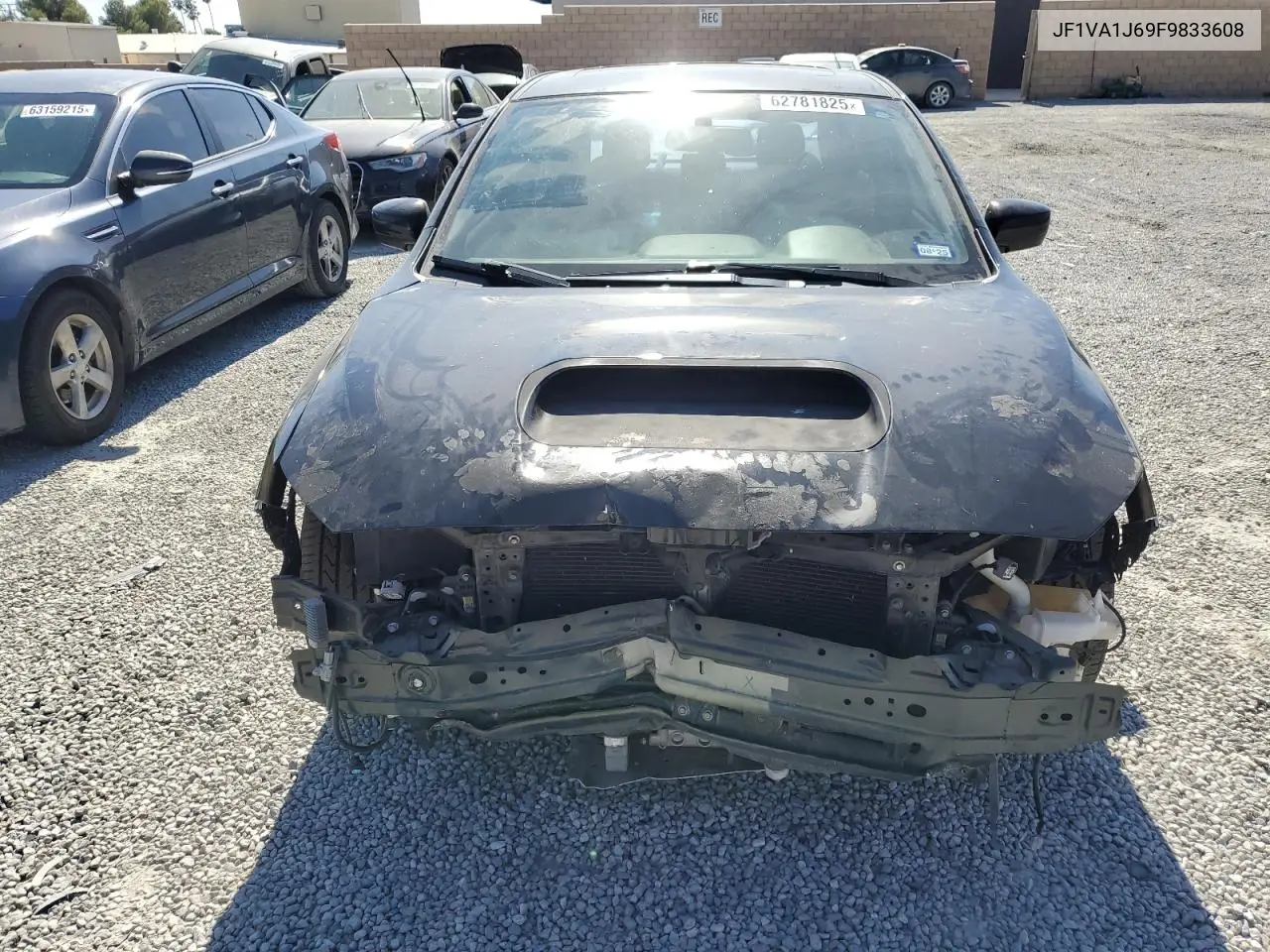2015 Subaru Wrx Limited VIN: JF1VA1J69F9833608 Lot: 62781825