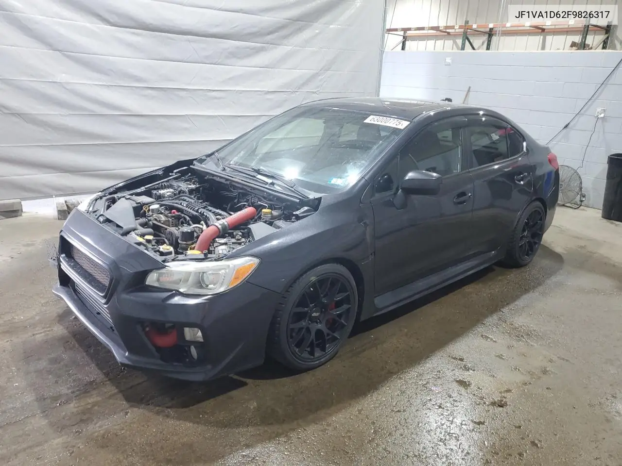 2015 Subaru Wrx Premium VIN: JF1VA1D62F9826317 Lot: 63000775