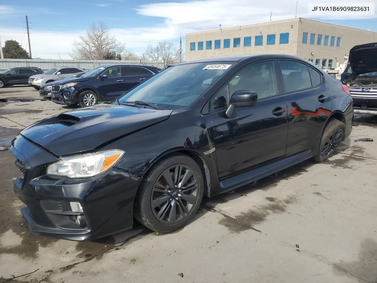 2016 Subaru Wrx VIN: JF1VA1B69G9823631 Lot: 43454675
