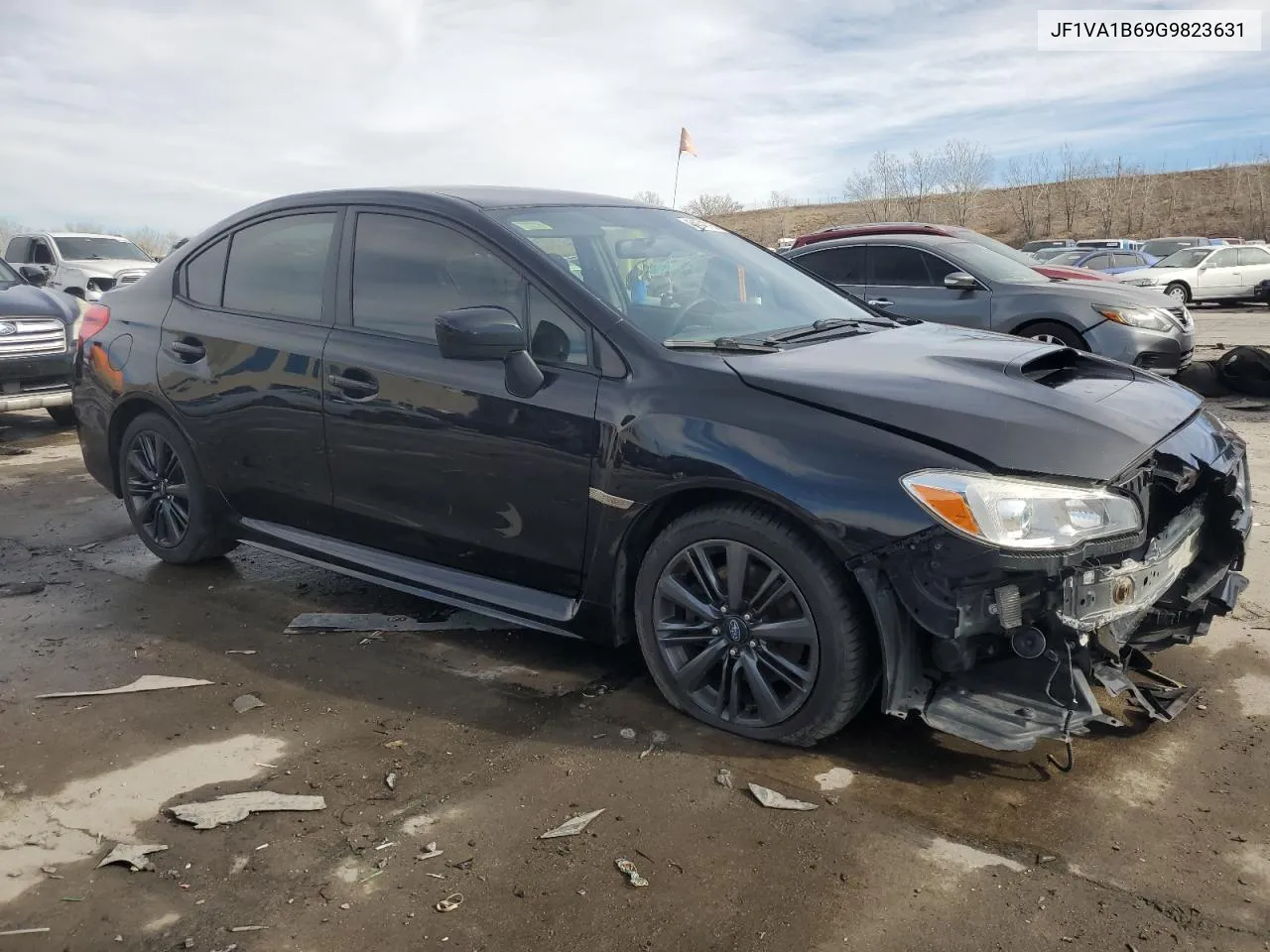 2016 Subaru Wrx VIN: JF1VA1B69G9823631 Lot: 43454675
