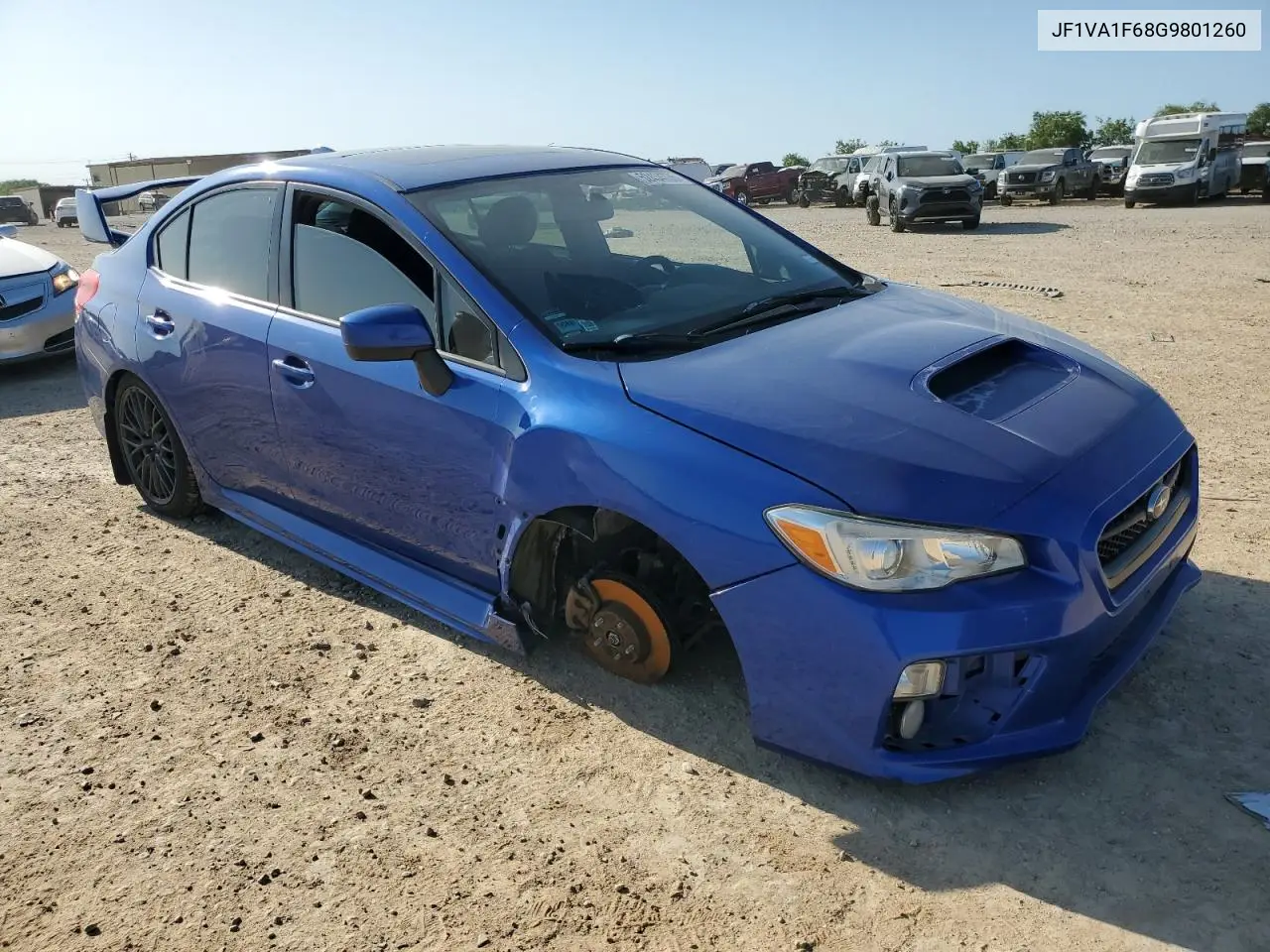 2016 Subaru Wrx Premium VIN: JF1VA1F68G9801260 Lot: 52434735