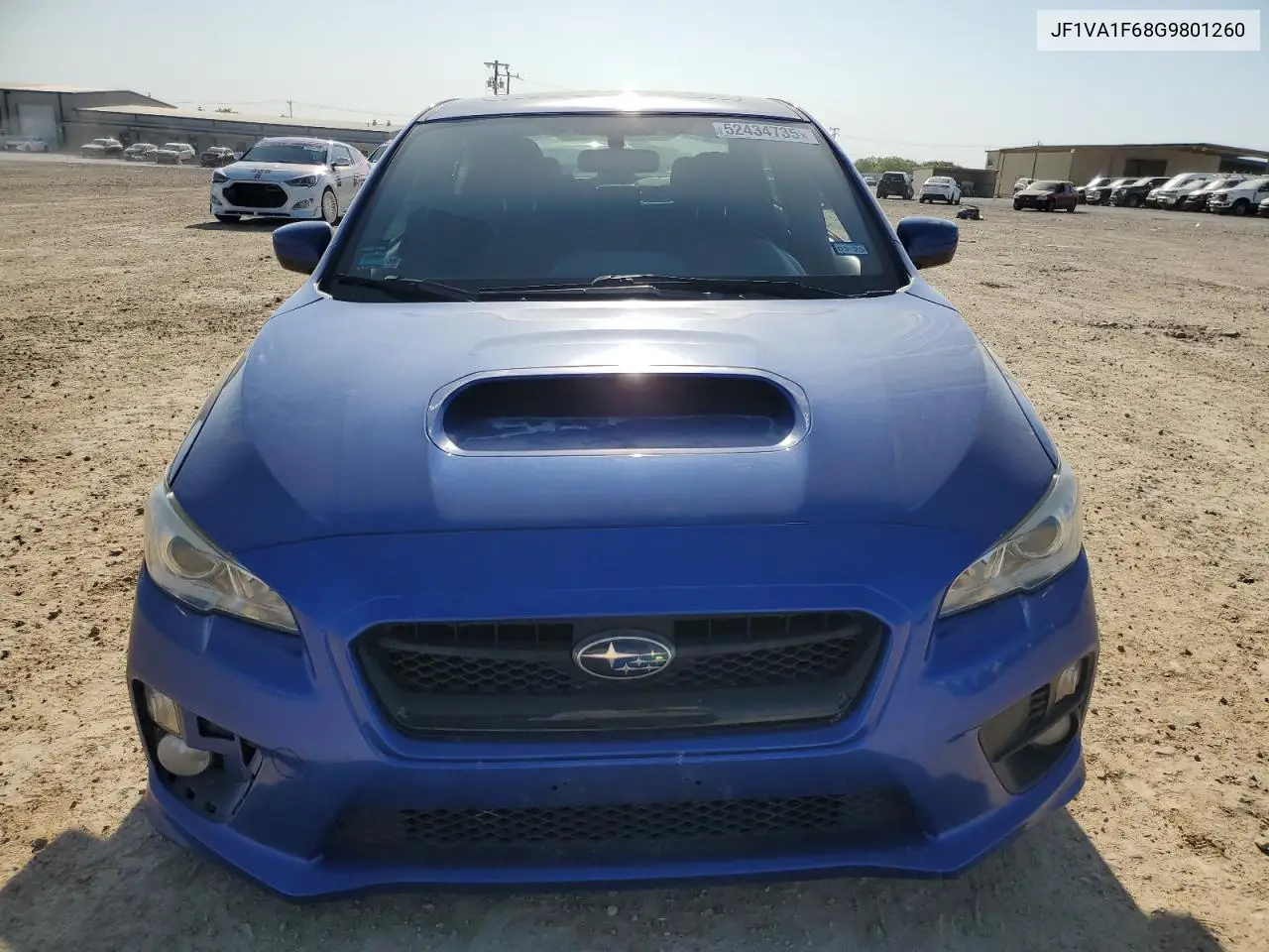 2016 Subaru Wrx Premium VIN: JF1VA1F68G9801260 Lot: 52434735