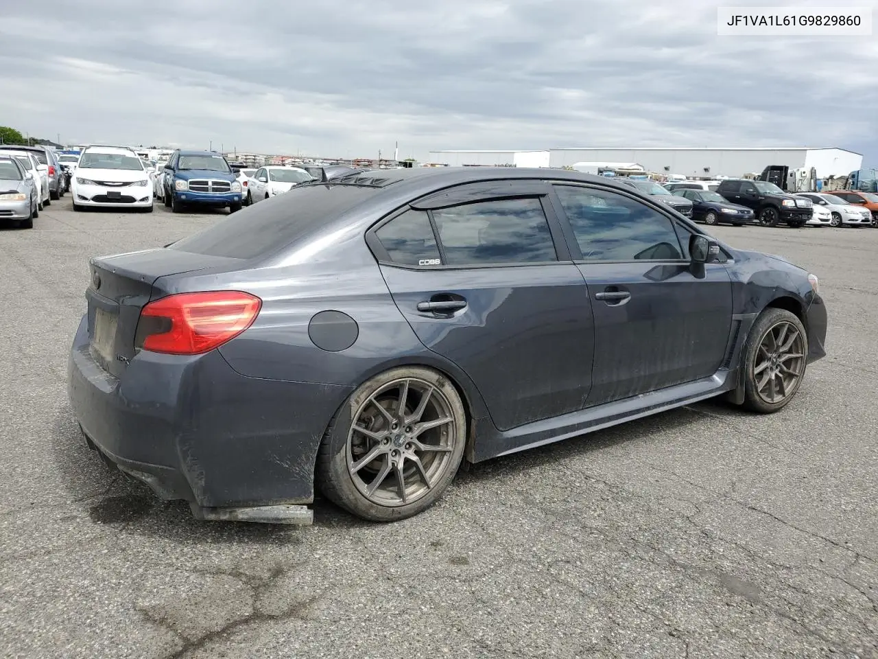 2016 Subaru Wrx Limited VIN: JF1VA1L61G9829860 Lot: 56602435
