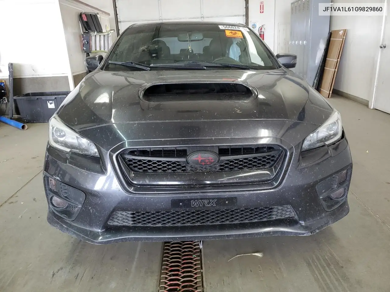 2016 Subaru Wrx Limited VIN: JF1VA1L61G9829860 Lot: 56602435