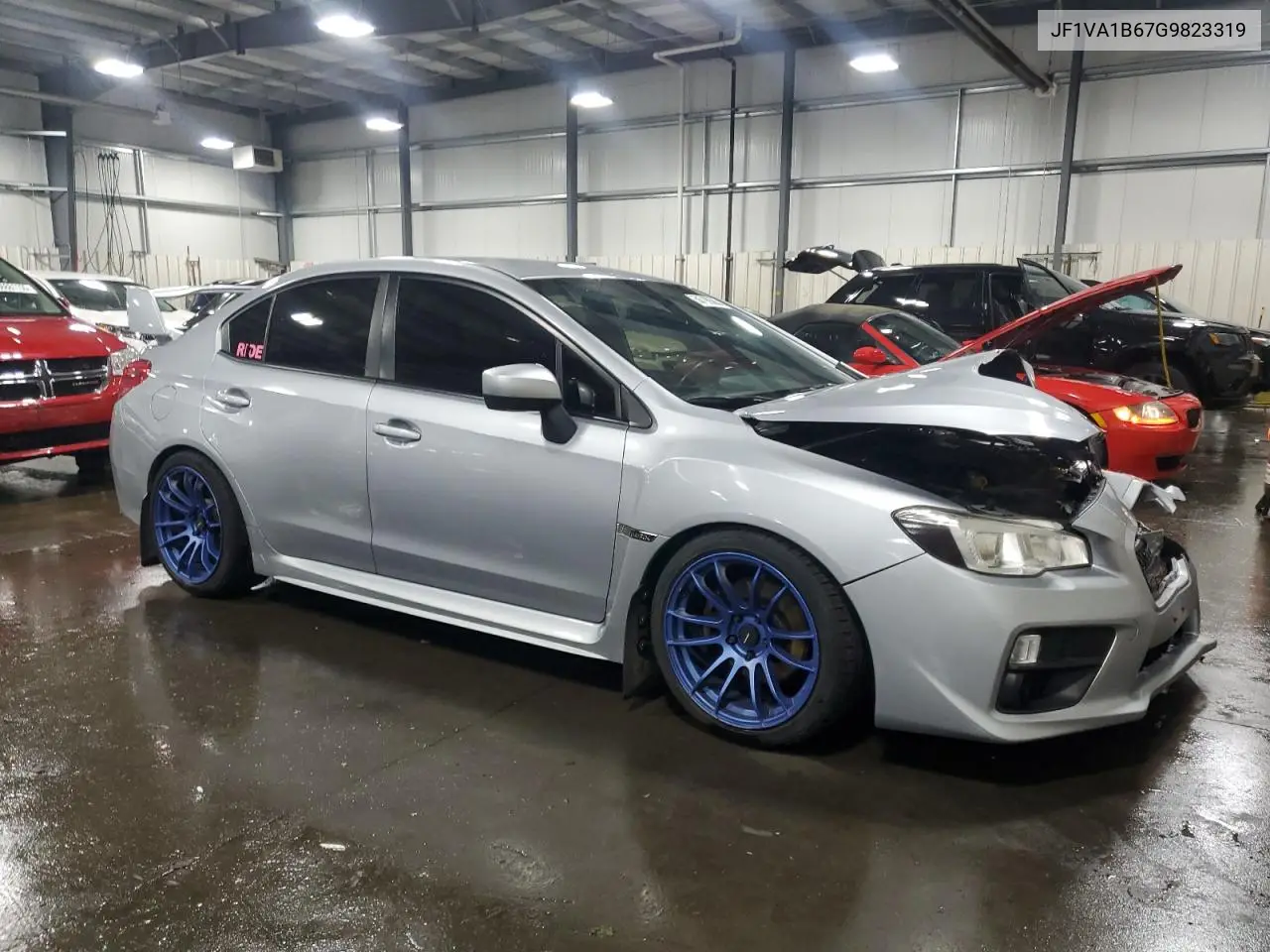 2016 Subaru Wrx VIN: JF1VA1B67G9823319 Lot: 56790565