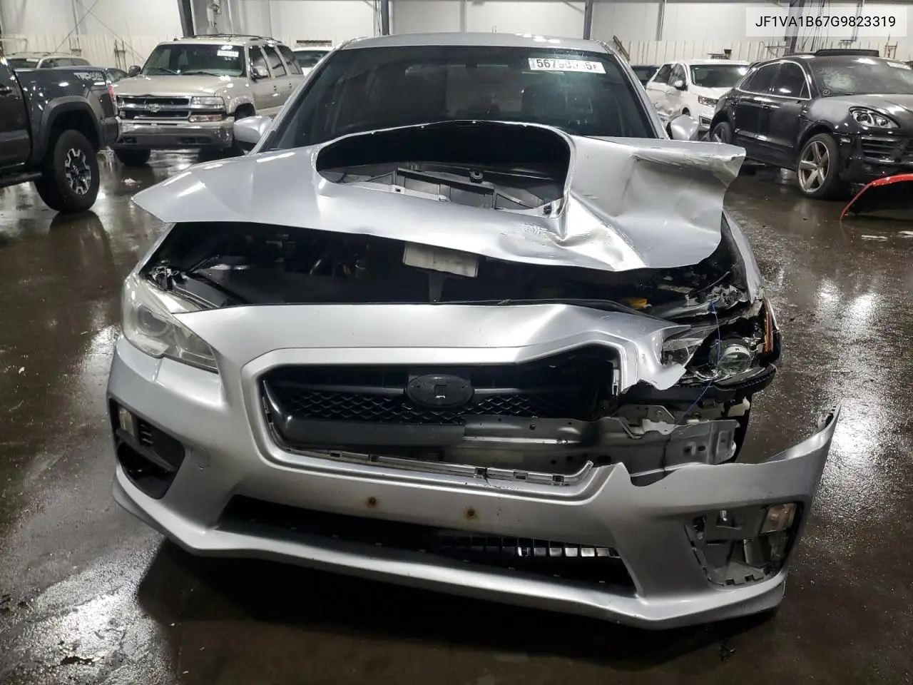 2016 Subaru Wrx VIN: JF1VA1B67G9823319 Lot: 56790565