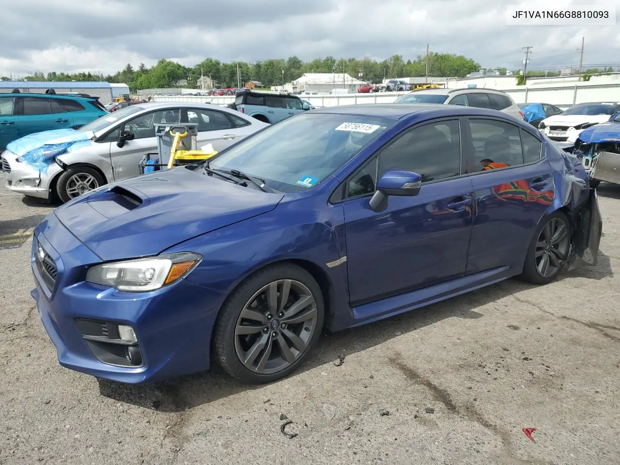 2016 Subaru Wrx Limited VIN: JF1VA1N66G8810093 Lot: 58756115