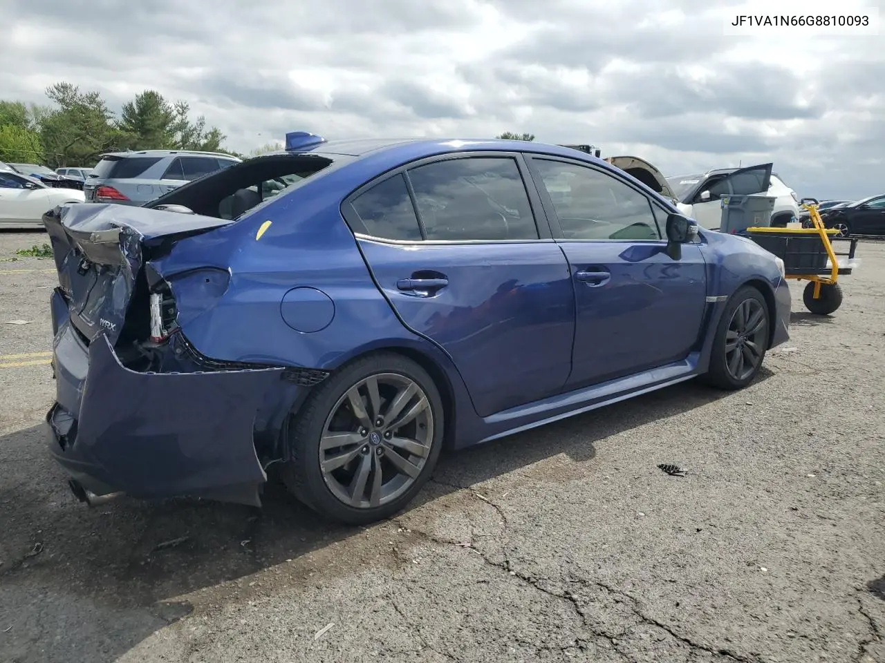 2016 Subaru Wrx Limited VIN: JF1VA1N66G8810093 Lot: 58756115
