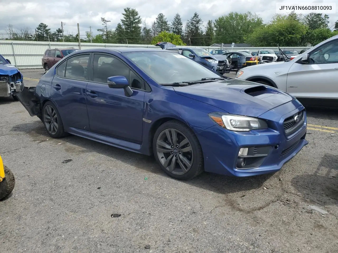 2016 Subaru Wrx Limited VIN: JF1VA1N66G8810093 Lot: 58756115