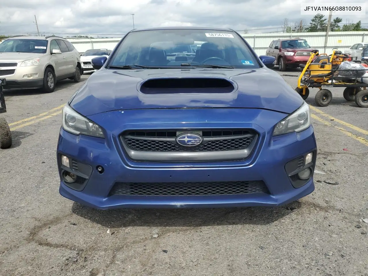 2016 Subaru Wrx Limited VIN: JF1VA1N66G8810093 Lot: 58756115