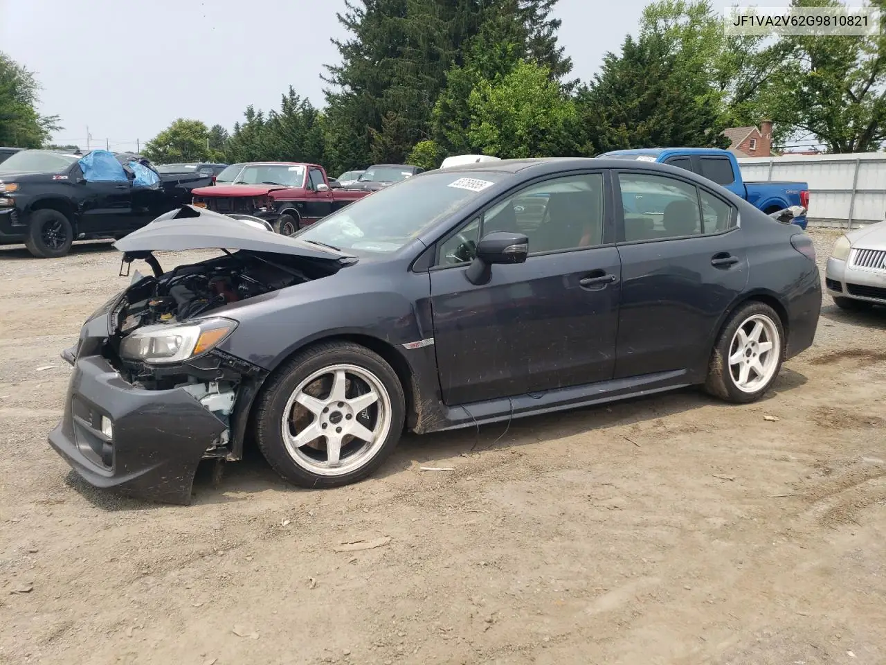 2016 Subaru Wrx Sti VIN: JF1VA2V62G9810821 Lot: 58758955