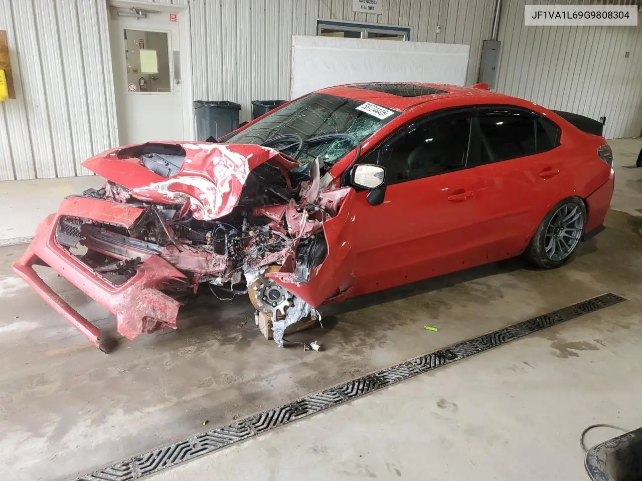 2016 Subaru Wrx Limited VIN: JF1VA1L69G9808304 Lot: 58774445