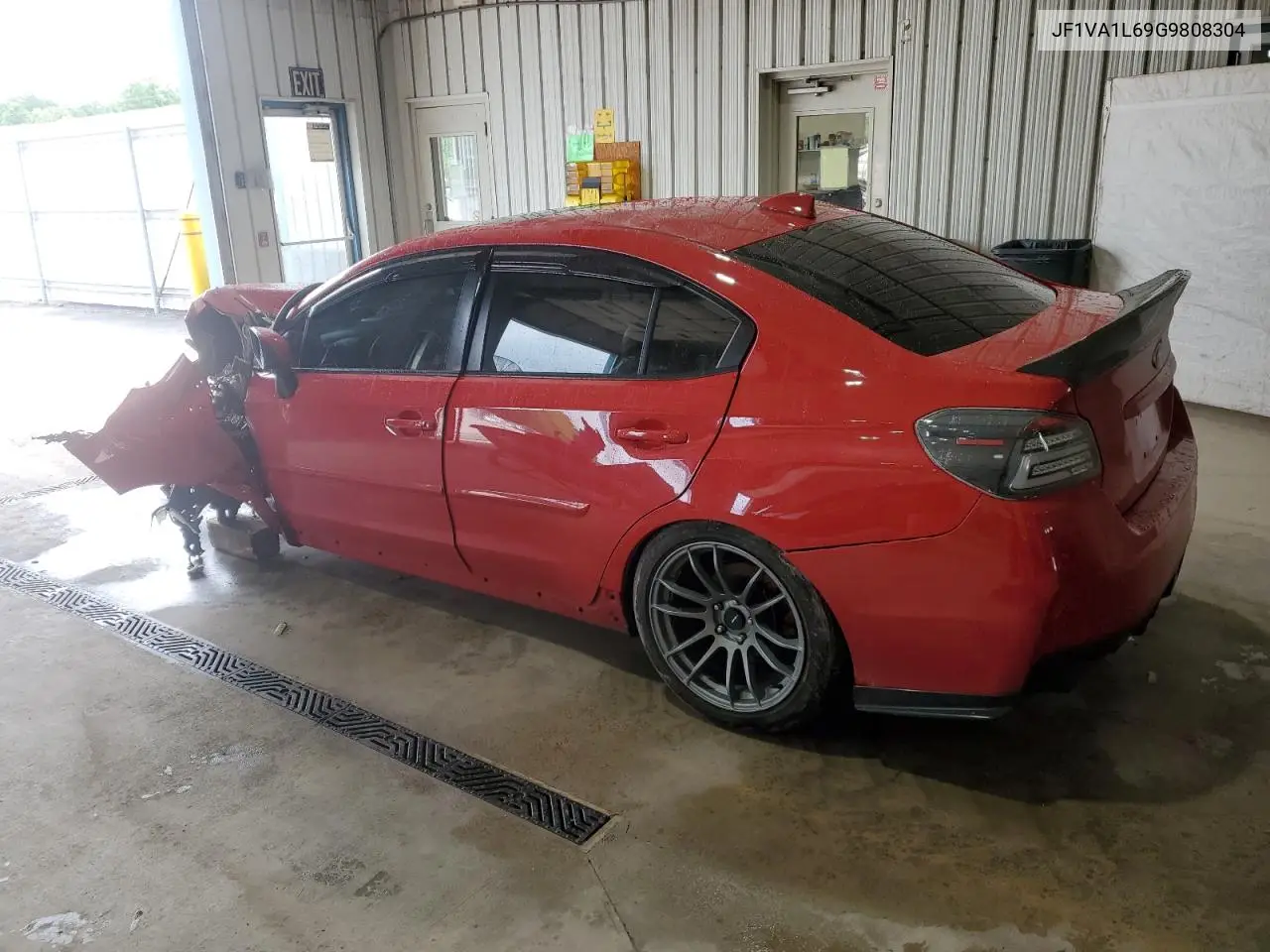 2016 Subaru Wrx Limited VIN: JF1VA1L69G9808304 Lot: 58774445