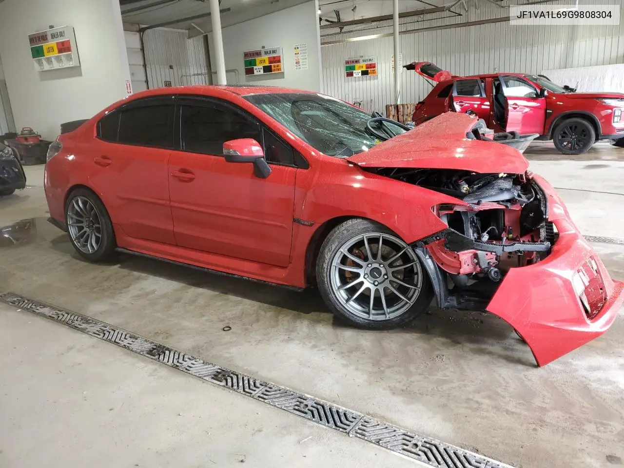 2016 Subaru Wrx Limited VIN: JF1VA1L69G9808304 Lot: 58774445