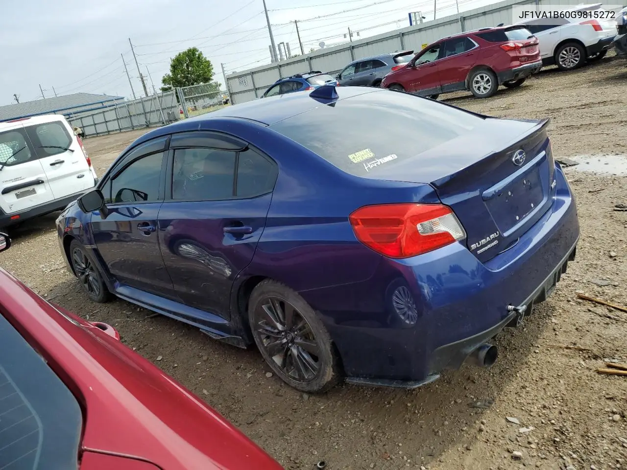 2016 Subaru Wrx VIN: JF1VA1B60G9815272 Lot: 61553855