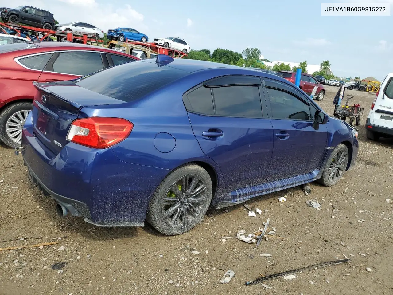 2016 Subaru Wrx VIN: JF1VA1B60G9815272 Lot: 61553855