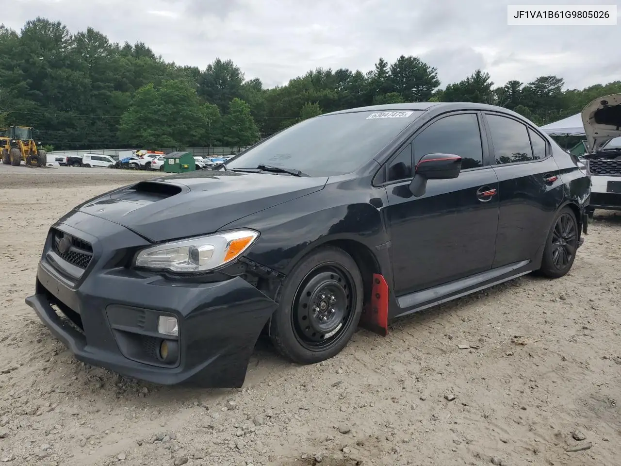 2016 Subaru Wrx VIN: JF1VA1B61G9805026 Lot: 63047475