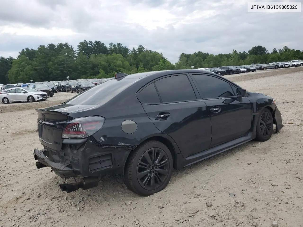 2016 Subaru Wrx VIN: JF1VA1B61G9805026 Lot: 63047475