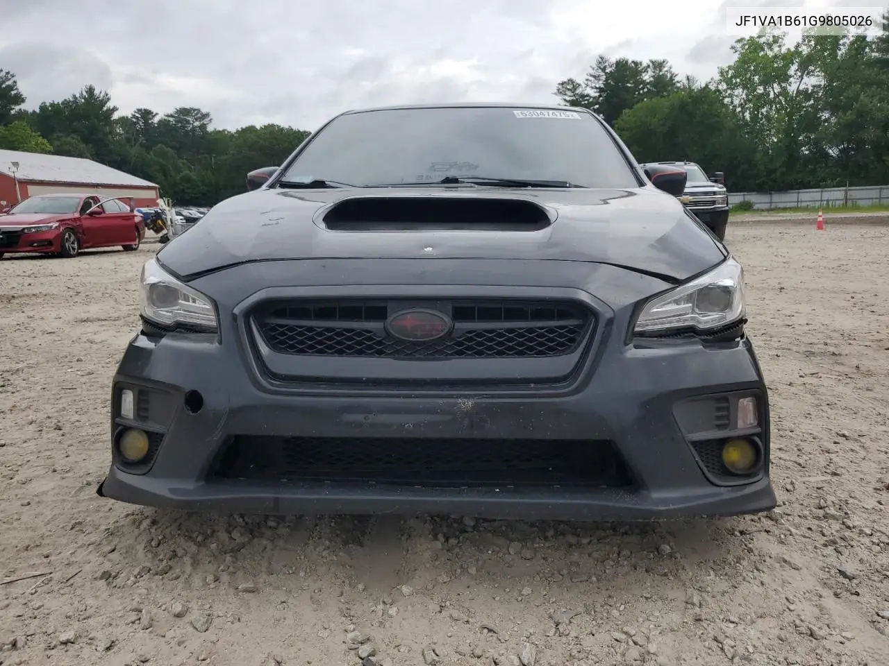 2016 Subaru Wrx VIN: JF1VA1B61G9805026 Lot: 63047475