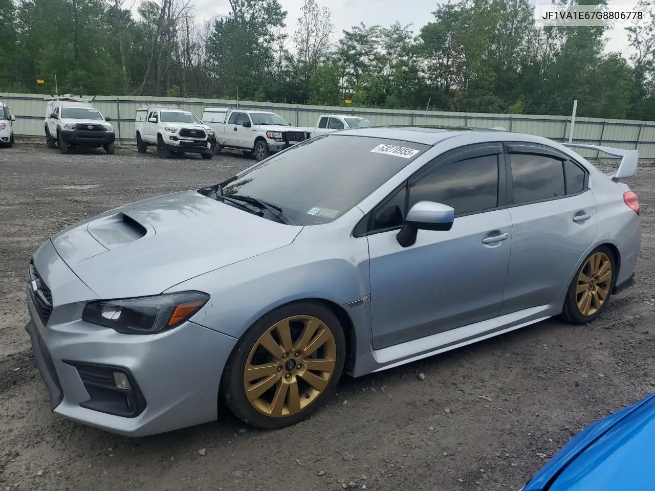 2016 Subaru Wrx Premium VIN: JF1VA1E67G8806778 Lot: 63270955