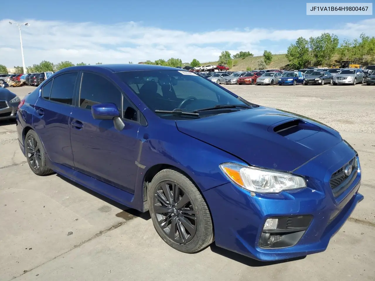 2017 Subaru Wrx VIN: JF1VA1B64H9800467 Lot: 56063965