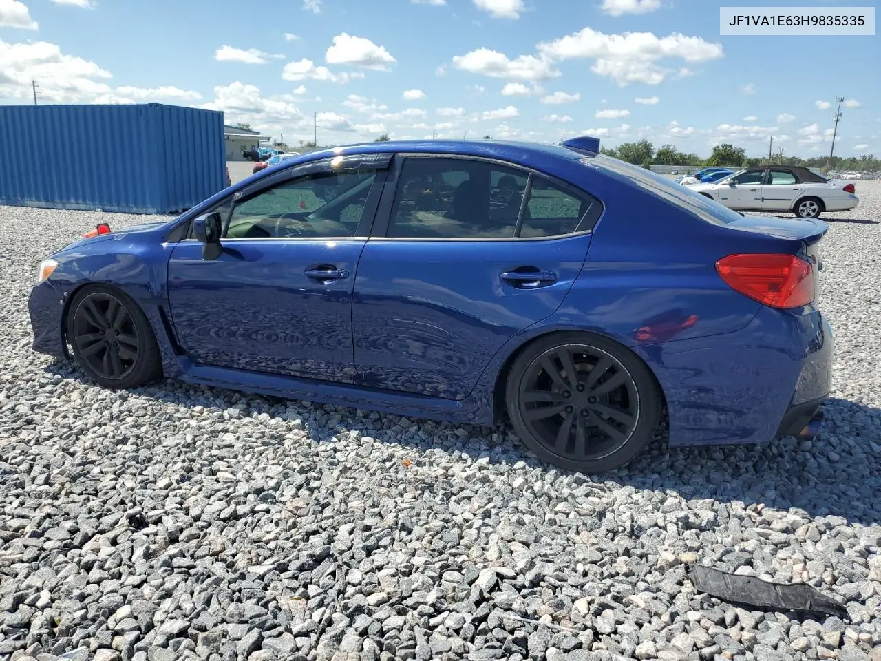 2017 Subaru Wrx Premium VIN: JF1VA1E63H9835335 Lot: 56746305