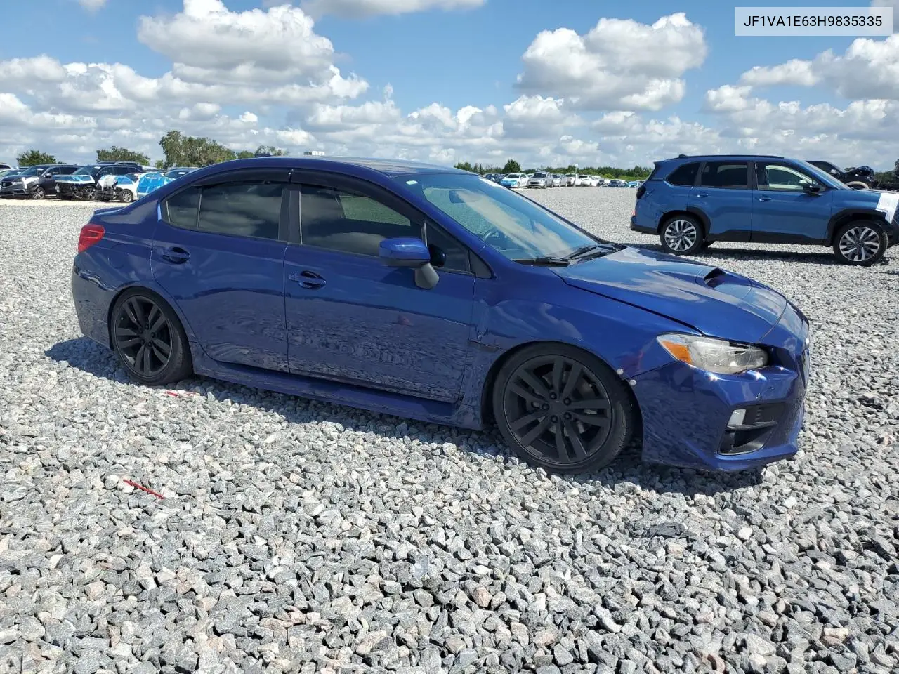 2017 Subaru Wrx Premium VIN: JF1VA1E63H9835335 Lot: 56746305