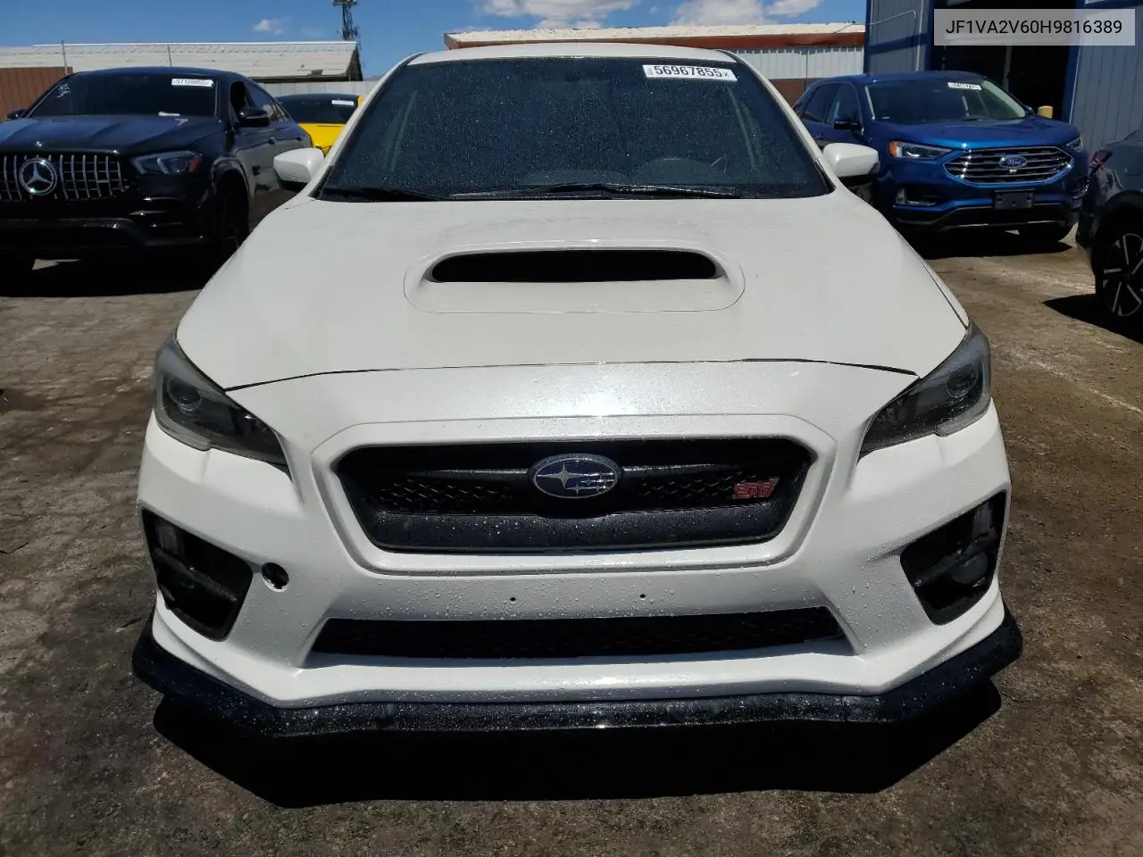 2017 Subaru Wrx Sti VIN: JF1VA2V60H9816389 Lot: 56967855
