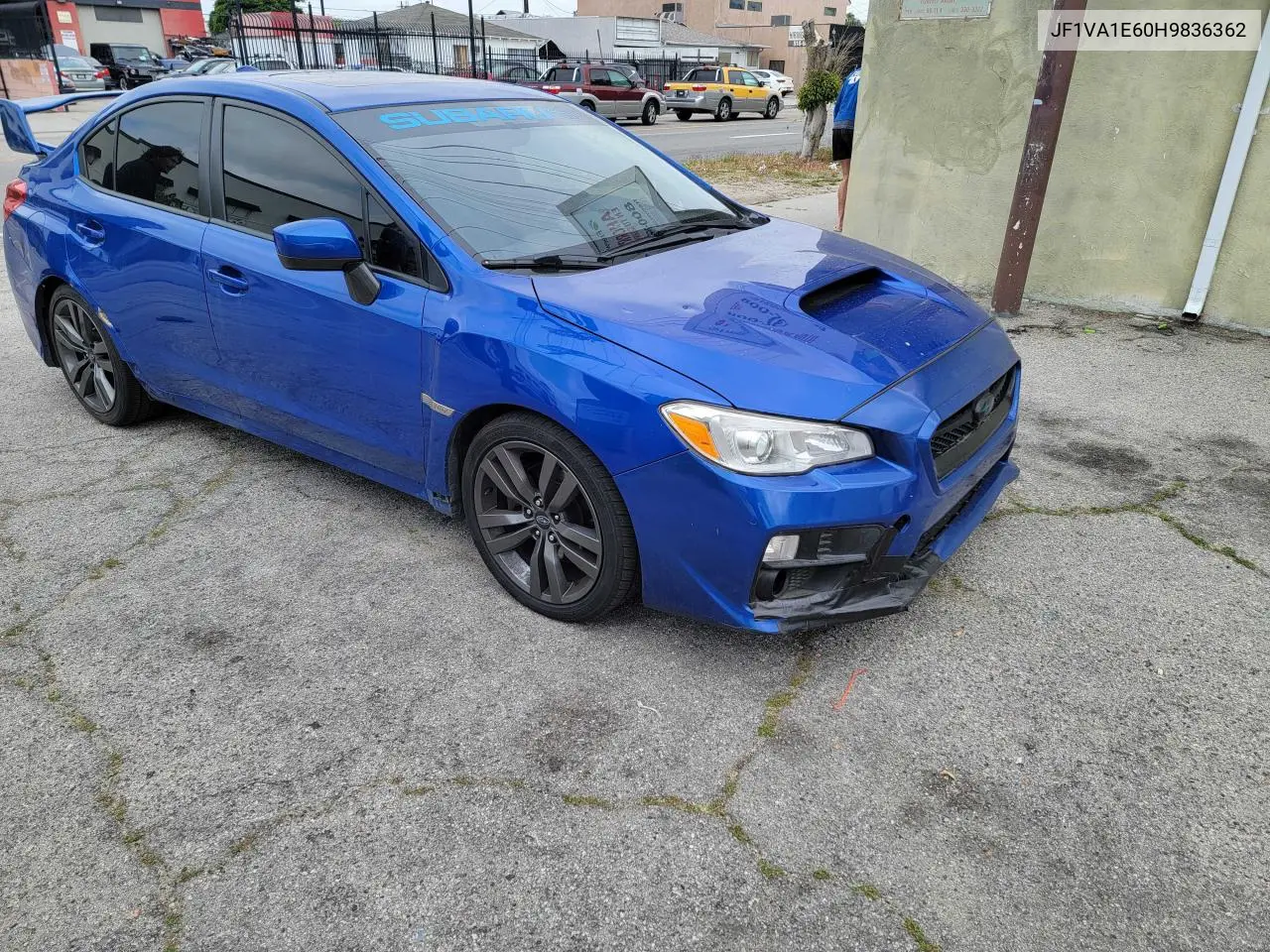 2017 Subaru Wrx Premium VIN: JF1VA1E60H9836362 Lot: 57356985