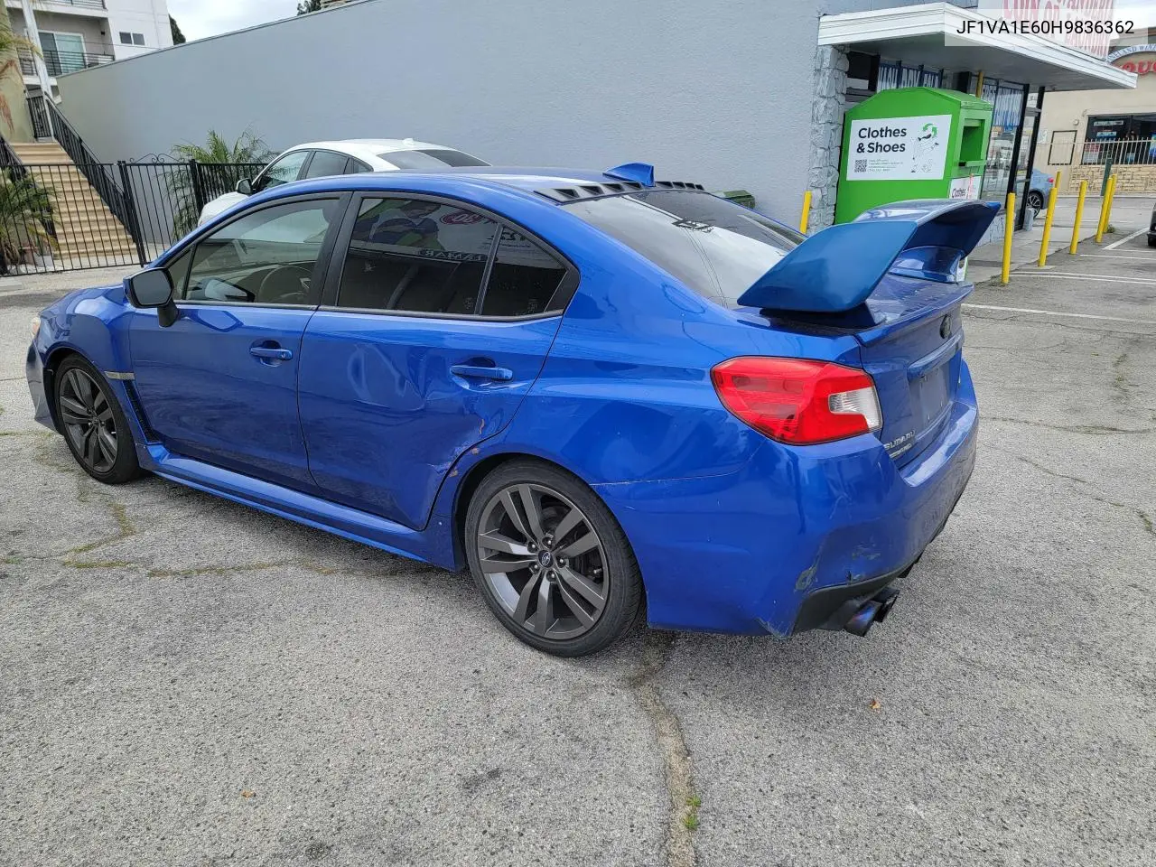2017 Subaru Wrx Premium VIN: JF1VA1E60H9836362 Lot: 57356985