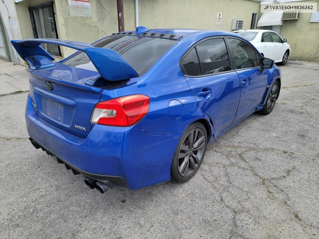 2017 Subaru Wrx Premium VIN: JF1VA1E60H9836362 Lot: 57356985