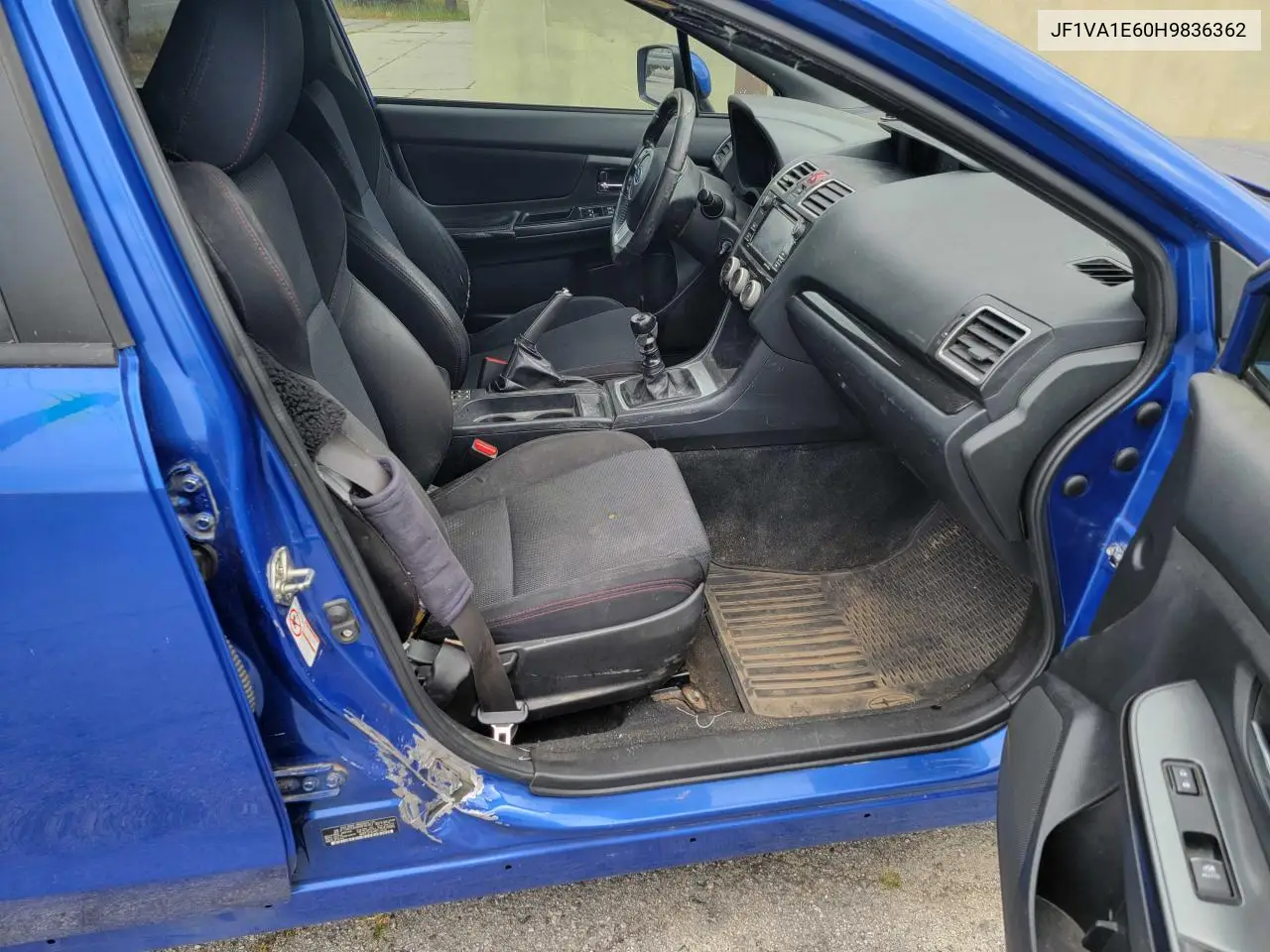 2017 Subaru Wrx Premium VIN: JF1VA1E60H9836362 Lot: 57356985