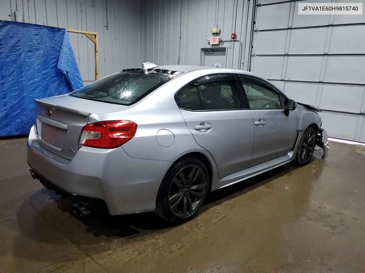 2017 Subaru Wrx Premium VIN: JF1VA1E60H9815740 Lot: 57406155