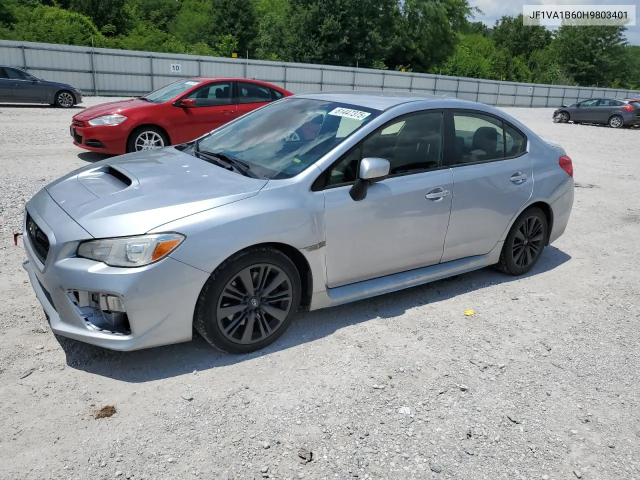 2017 Subaru Wrx VIN: JF1VA1B60H9803401 Lot: 61447375