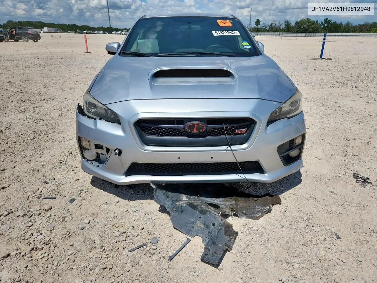 2017 Subaru Wrx Sti VIN: JF1VA2V61H9812948 Lot: 61831605