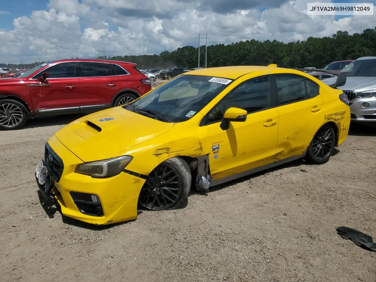 2017 Subaru Wrx Sti VIN: JF1VA2M69H9812049 Lot: 61858595