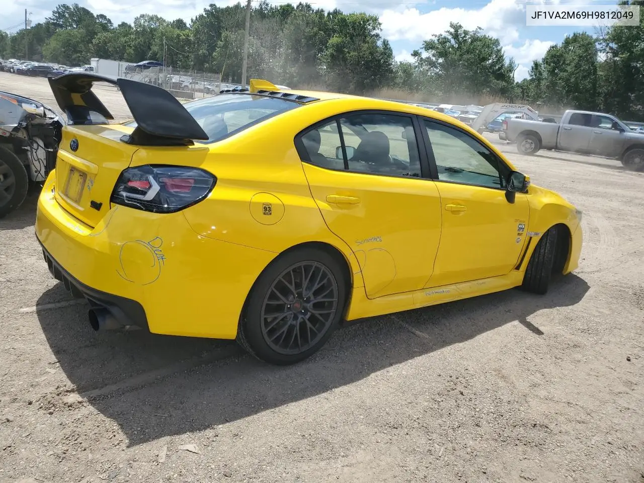 2017 Subaru Wrx Sti VIN: JF1VA2M69H9812049 Lot: 61858595