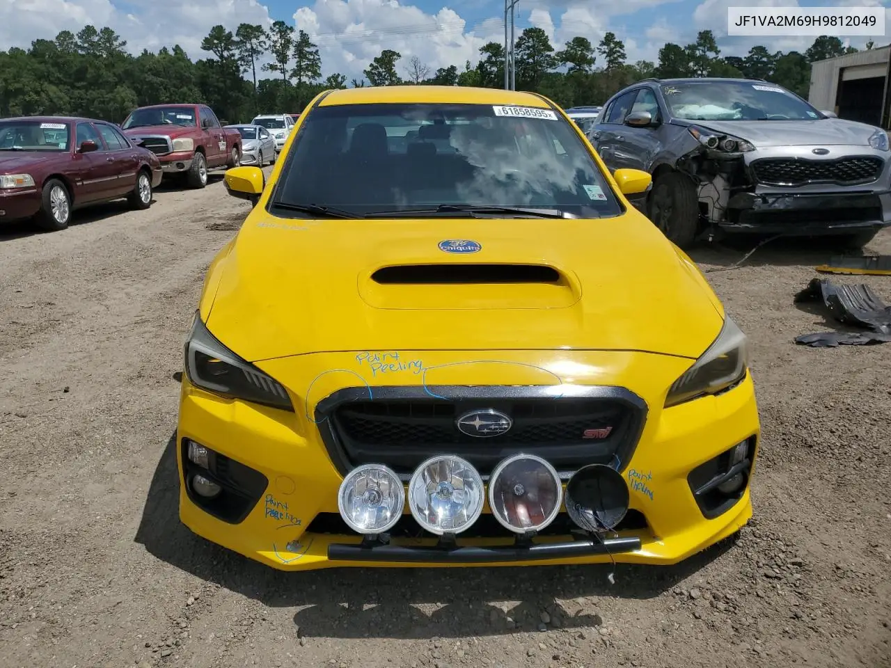 2017 Subaru Wrx Sti VIN: JF1VA2M69H9812049 Lot: 61858595