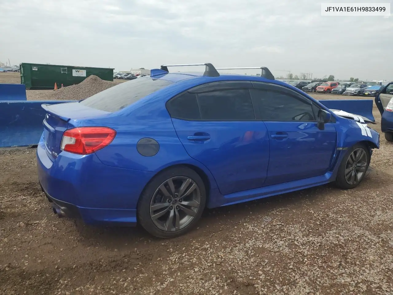 2017 Subaru Wrx Premium VIN: JF1VA1E61H9833499 Lot: 61992465