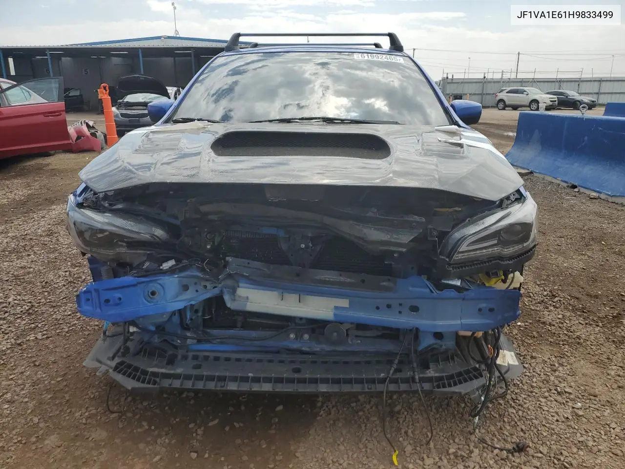 2017 Subaru Wrx Premium VIN: JF1VA1E61H9833499 Lot: 61992465